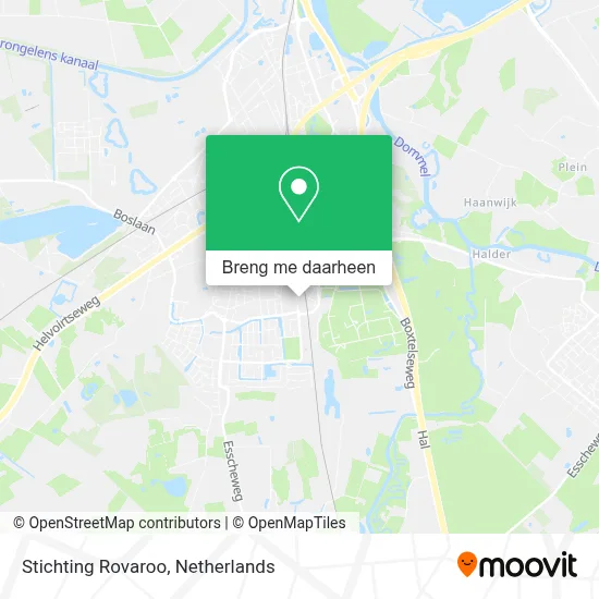 Stichting Rovaroo kaart