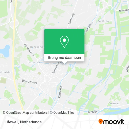 Lifewell kaart