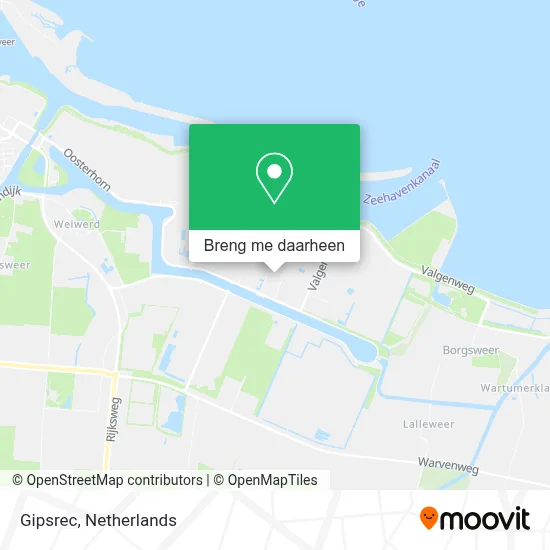 Gipsrec kaart