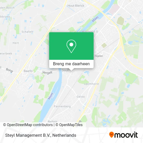 Steyl Management B.V. kaart