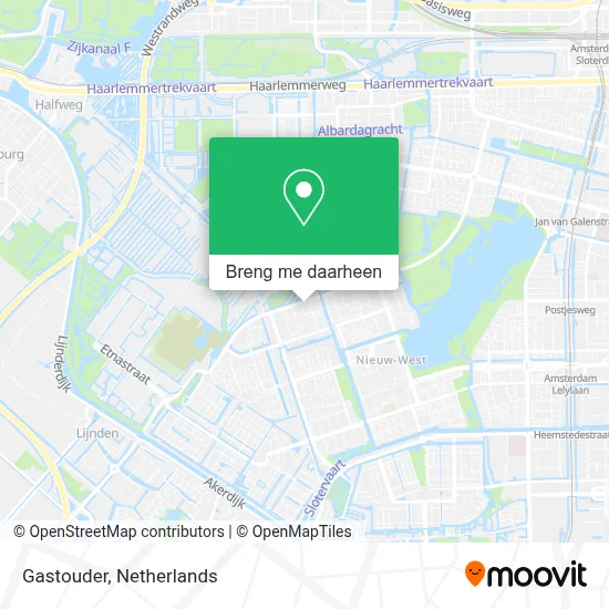 Gastouder kaart