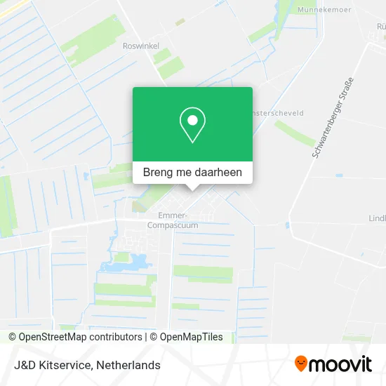 J&D Kitservice kaart