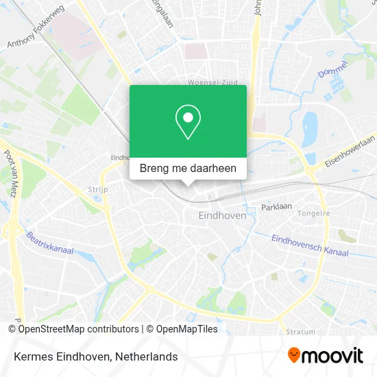 Kermes Eindhoven kaart