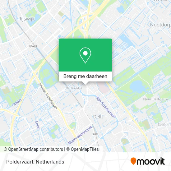 Poldervaart kaart