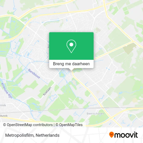 Metropolisfilm kaart