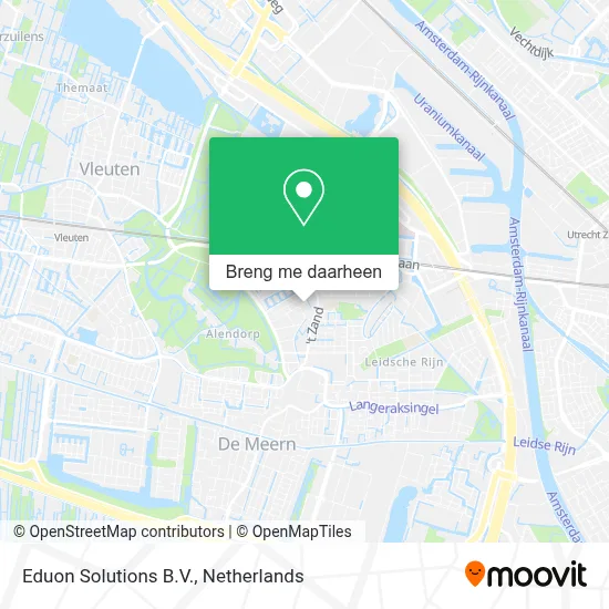 Eduon Solutions B.V. kaart