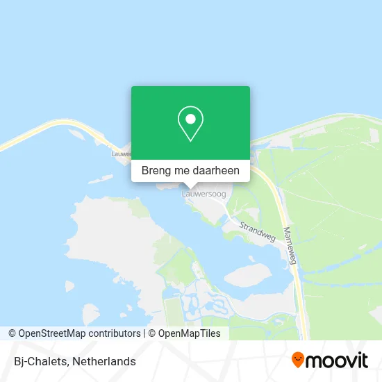 Bj-Chalets kaart