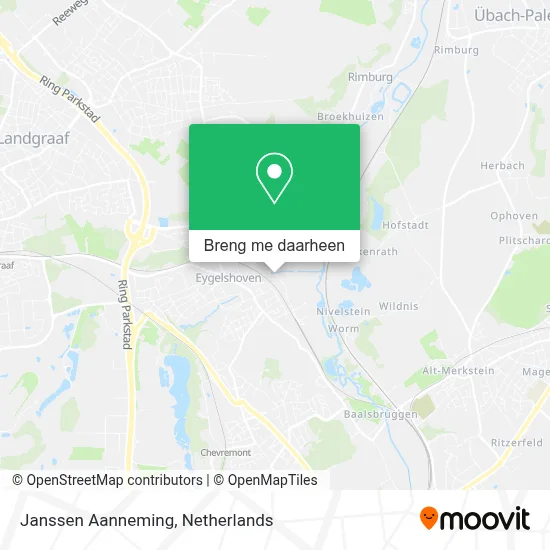 Janssen Aanneming kaart