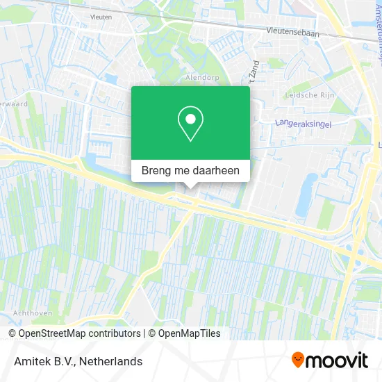 Amitek B.V. kaart