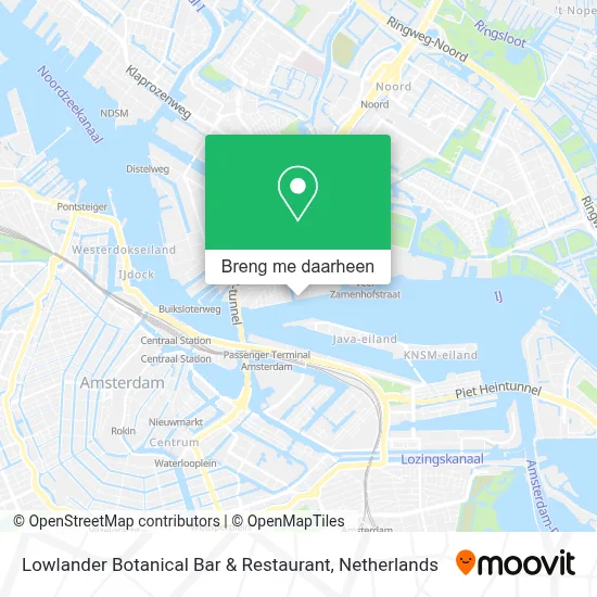 Lowlander Botanical Bar & Restaurant kaart