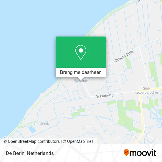 De Berin kaart