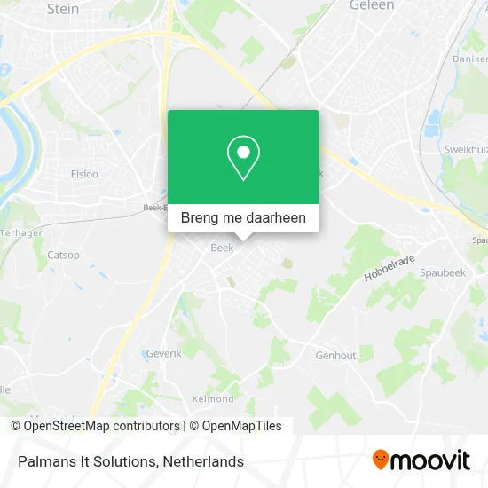 Palmans It Solutions kaart