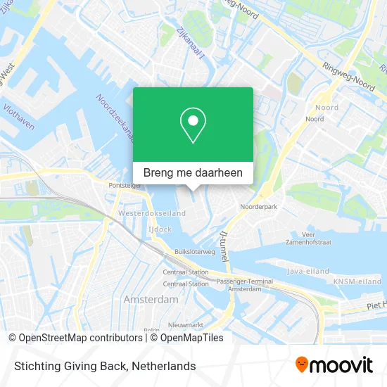 Stichting Giving Back kaart