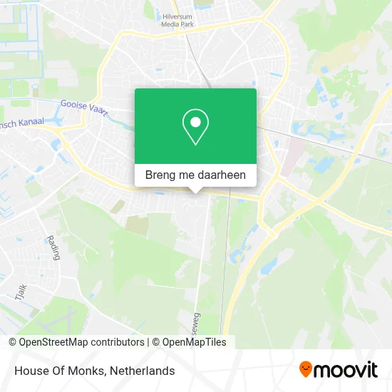 House Of Monks kaart