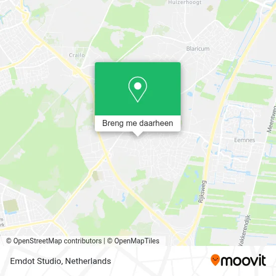 Emdot Studio kaart