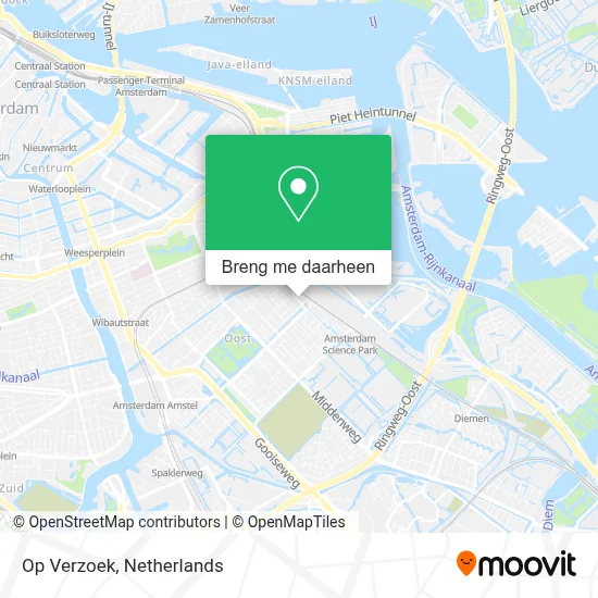 Op Verzoek kaart