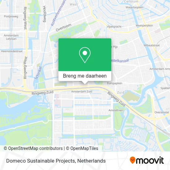 Domeco Sustainable Projects kaart