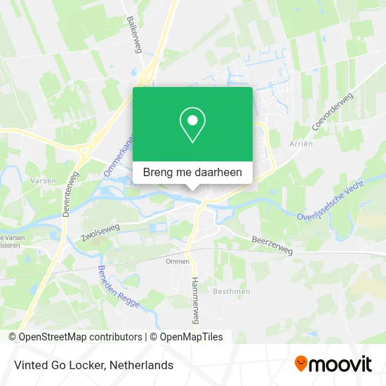 Vinted Go Locker kaart