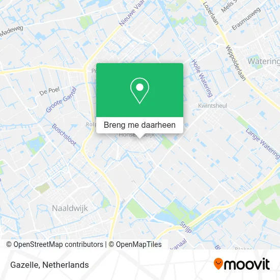 Gazelle kaart