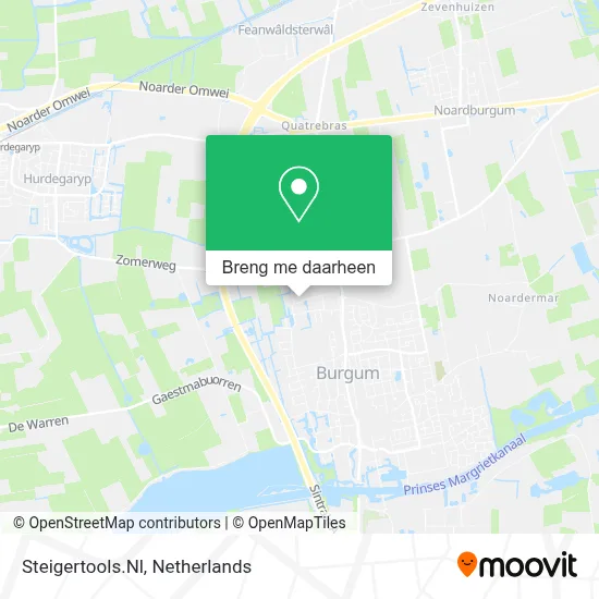Steigertools.Nl kaart