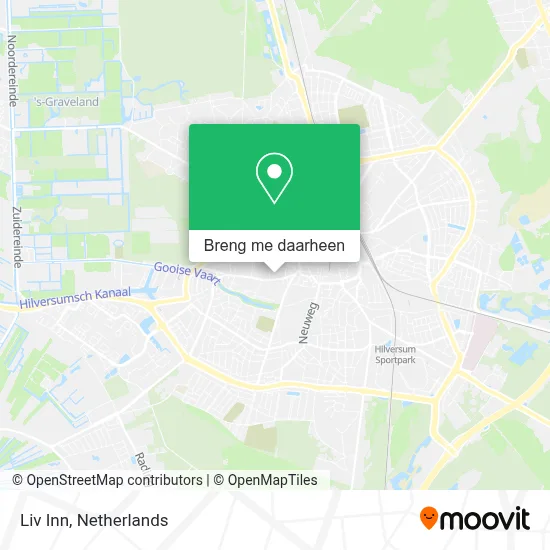Liv Inn kaart