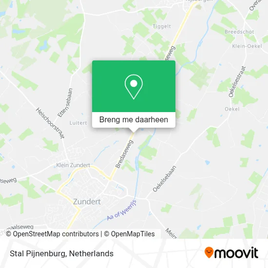 Stal Pijnenburg kaart