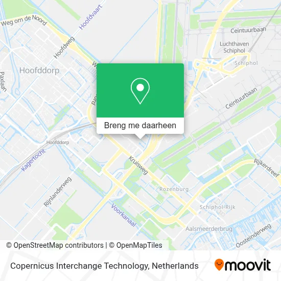 Copernicus Interchange Technology kaart