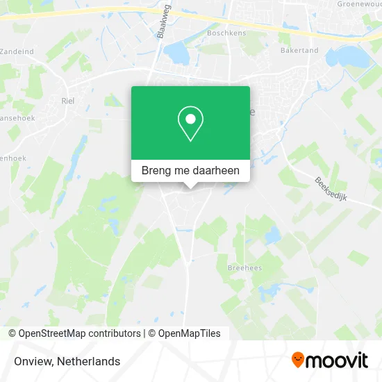 Onview kaart