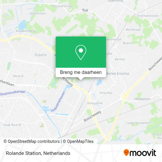 Rolande Station kaart