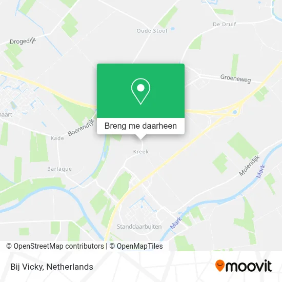 Bij Vicky kaart