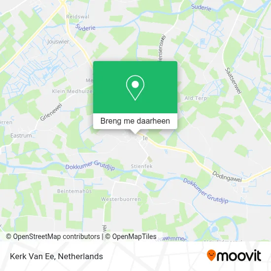 Kerk Van Ee kaart