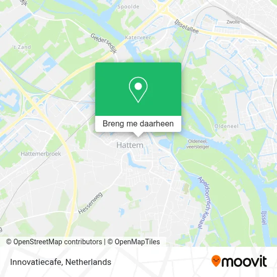 Innovatiecafe kaart