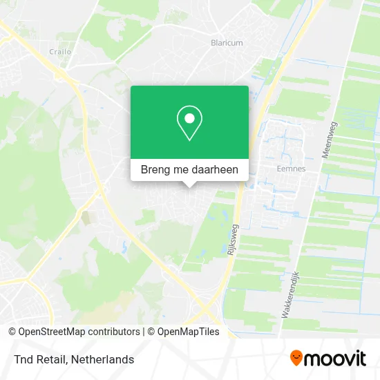 Tnd Retail kaart