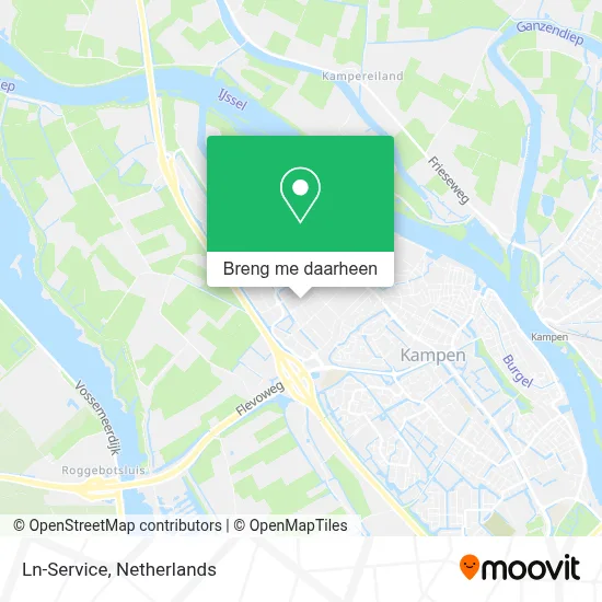 Ln-Service kaart