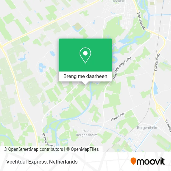 Vechtdal Express kaart