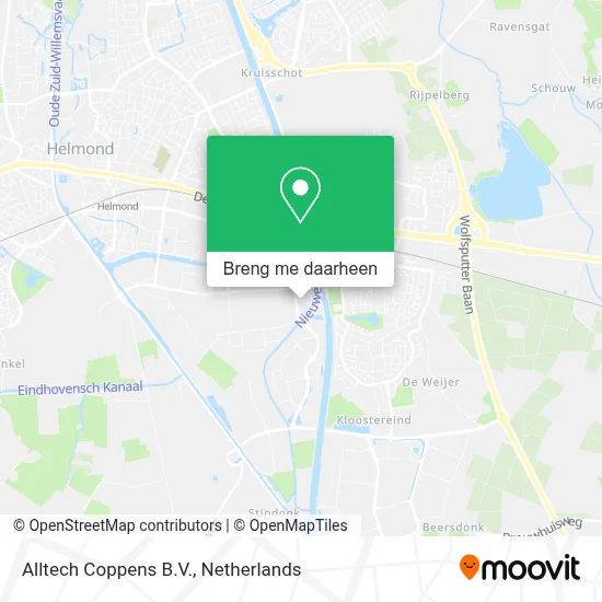Alltech Coppens B.V. kaart