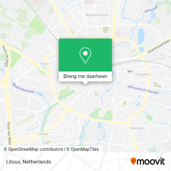 Liloux kaart