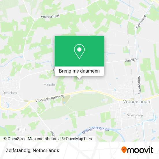 Zelfstandig kaart