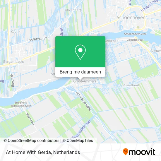 At Home With Gerda kaart