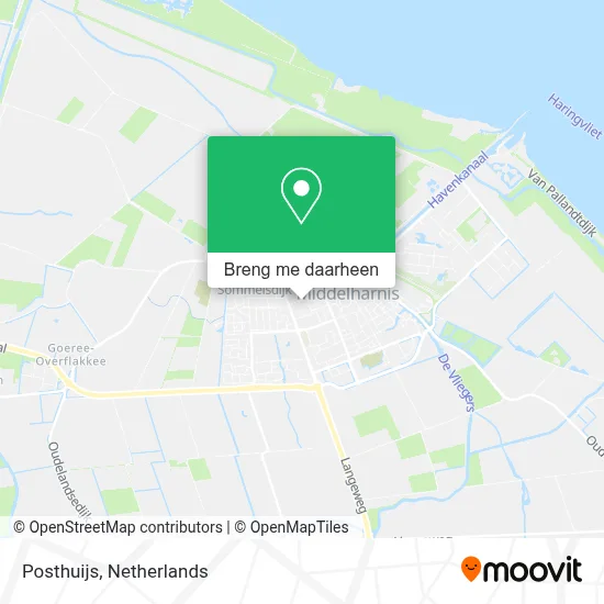 Posthuijs kaart