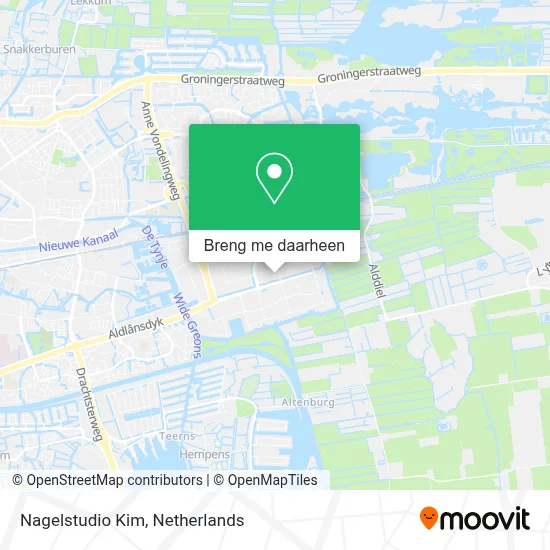 Nagelstudio Kim kaart