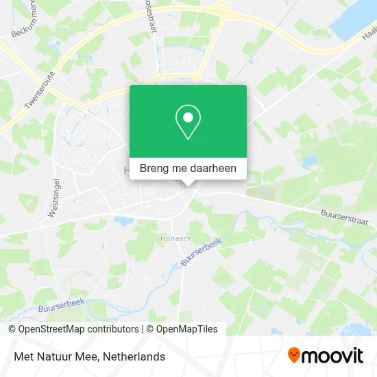 Met Natuur Mee kaart