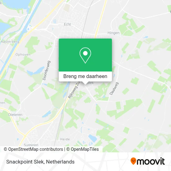 Snackpoint Slek kaart
