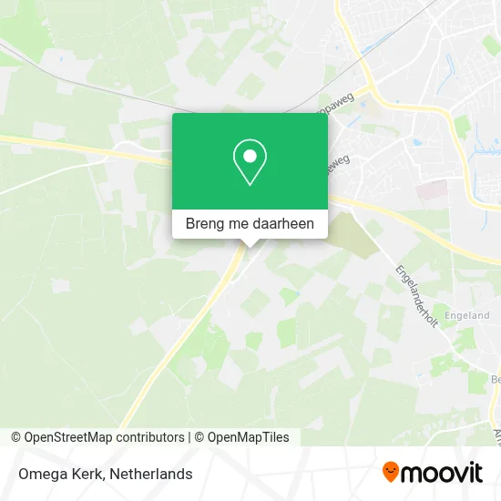 Omega Kerk kaart