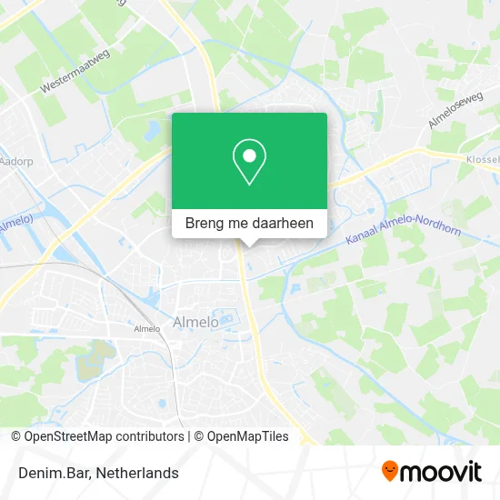 Denim.Bar kaart