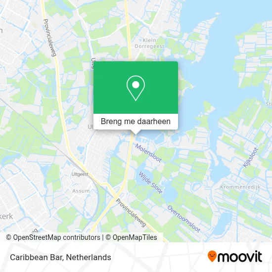 Caribbean Bar kaart