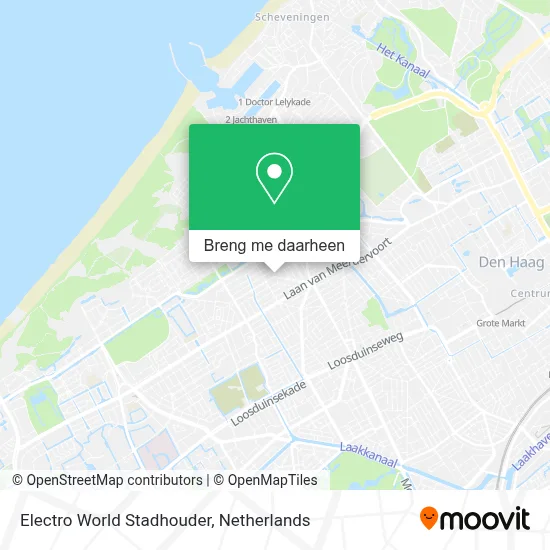 Electro World Stadhouder kaart