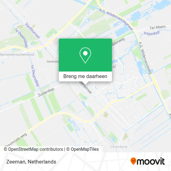 Zeeman kaart