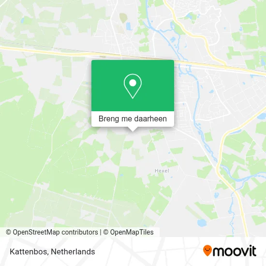 Kattenbos kaart