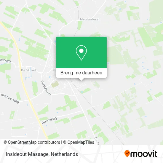 Insideout Massage kaart